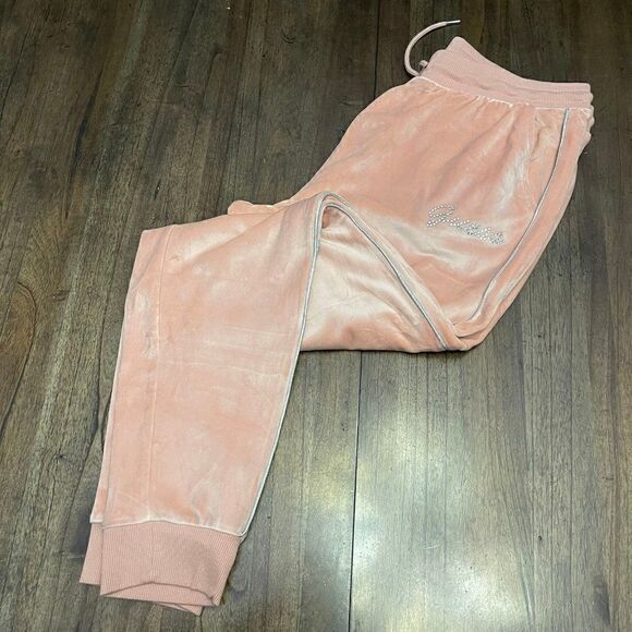 Guess Deck Velour Joggers - Picture 2 of 10